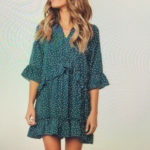 Mitilly Amazon polkadot dress
